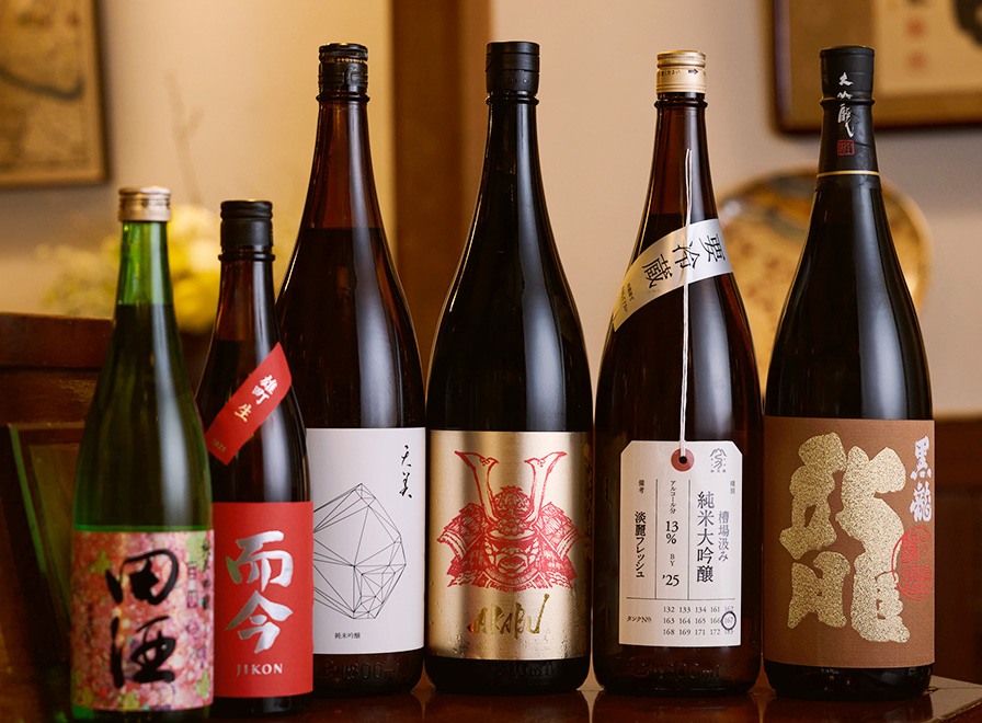 日本酒ボトル